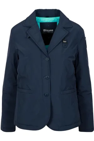 Blauer Dames, Jassen, Blauw, Maat: S Nylon