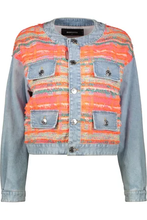 Dsquared2 Dames, Jassen, Veelkleurig, Maat: 2XS Denim