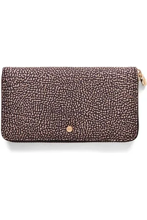 Borbonese Dames, Accessoires, Bruin, Maat: ONE Size Leer
