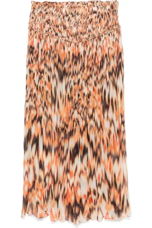 Isabel Marant Dames, Rokken, Oranje, Maat: M Zijde