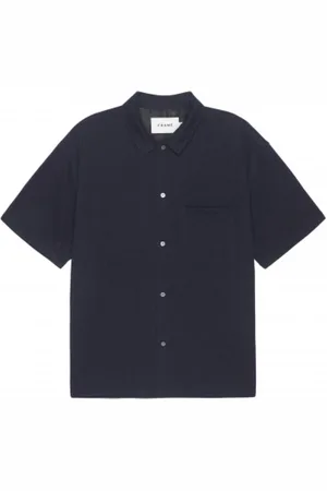 Frame Heren, Overhemden, Blauw, Maat: 2XL Wol