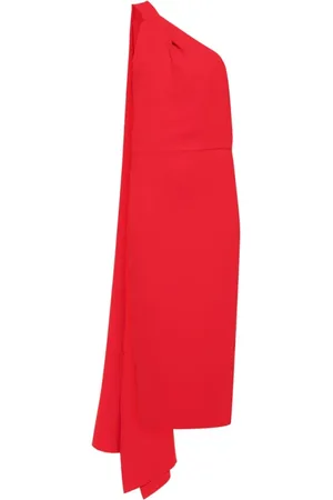Solace Dames, Jurken, Rood, Maat: 2XS Leer