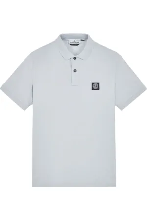 Stone Island Heren, Tops, Blauw, Maat: M Katoen