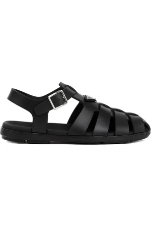Prada Heren, Schoenen, Zwart, Maat: 43 1/2 EU