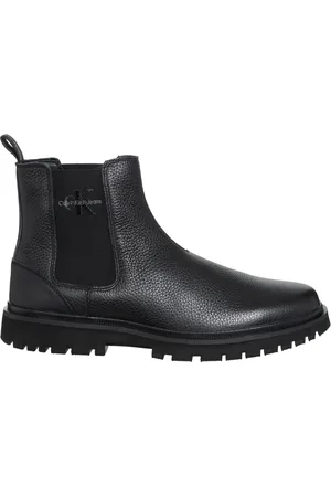 Calvin Klein Heren, Schoenen, Zwart, Maat: 40 EU Leer