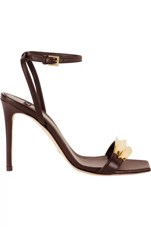 Elisabetta Franchi Dames, Schoenen, Bruin, Maat: 38 EU