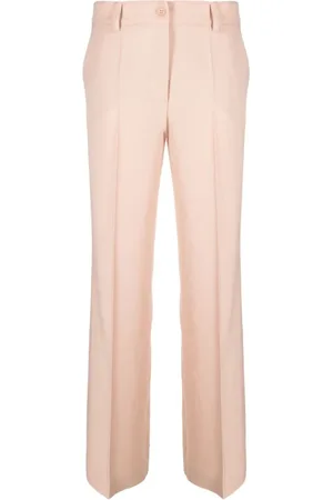 P.A.R.O.S.H. Dames, Broeken, Roze, Maat: XS Gabardine