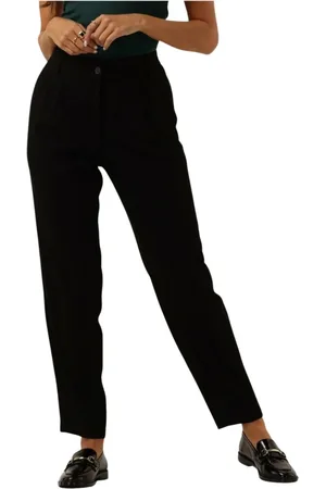 ACCESS FASHION Dames, Broeken, Zwart, Maat: XS Poliester