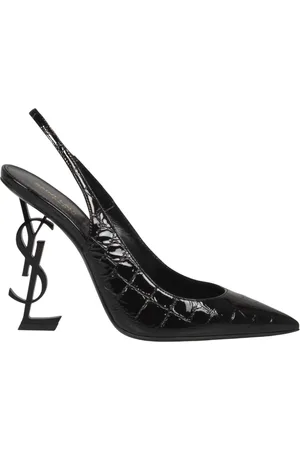 Saint Laurent Dames, Schoenen, Zwart, Maat: 38 EU Leer