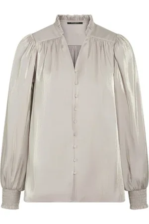 Bruuns Bazaar Dames, Blouses & Shirts, , Maat: L Leer