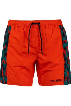 Bikkembergs Heren, Badkleding, Oranje, Maat: L Poliester