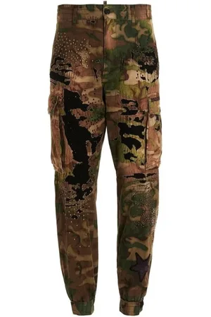 Dsquared2 Heren, Broeken, Veelkleurig, Maat: 2XL Katoen