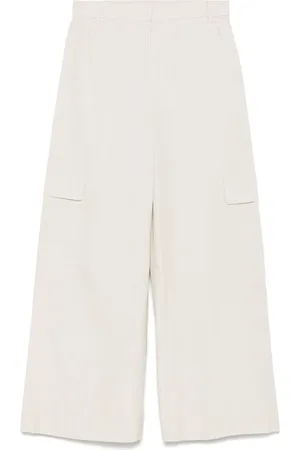Max Mara Dames, Broeken, , Maat: S Katoen