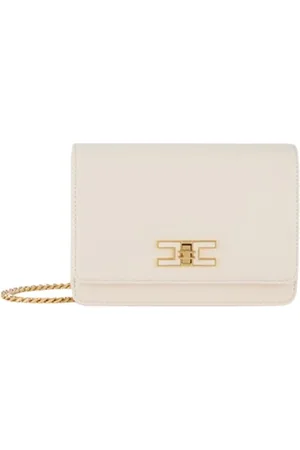 Elisabetta Franchi Dames, Tassen, Wit, Maat: ONE Size Synthetisch