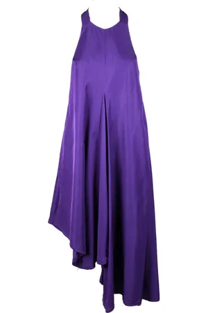 MALLONI Dames, Jurken, Paars, Maat: S Viscose