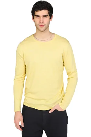 SELECTED Heren, Tops, Geel, Maat: M