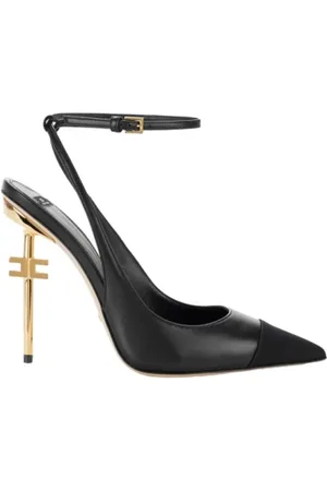 Elisabetta Franchi Dames, Schoenen, Zwart, Maat: 37 EU