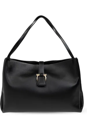 Salvatore Ferragamo Dames, Tassen, Zwart, Maat: ONE Size Leer