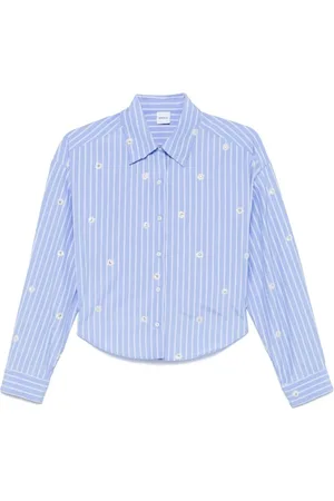 Aspesi Dames, Blouses & Shirts, Blauw, Maat: S