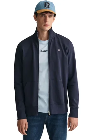 GANT Heren, Jassen, Blauw, Maat: XL Katoen
