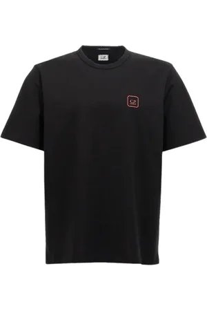 C.P. Company Heren, Tops, Zwart, Maat: M Katoen