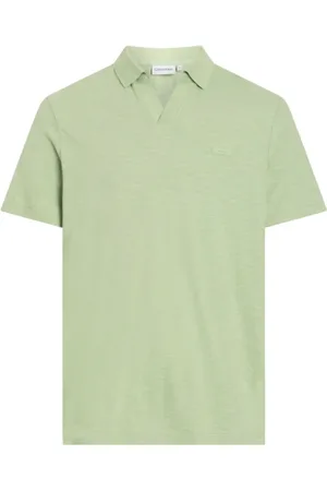 Calvin Klein Heren, Tops, Groen, Maat: 2XL Katoen