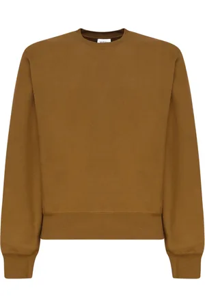 Saint Laurent Heren, Sweatshirts & Hoodies, Bruin, Maat: M