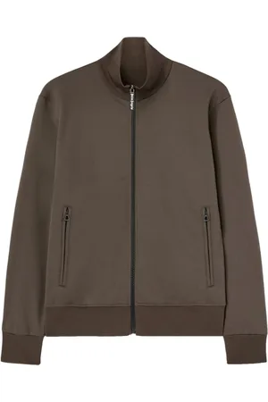 Palm Angels Heren, Sweatshirts & Hoodies, Bruin, Maat: M Poliester