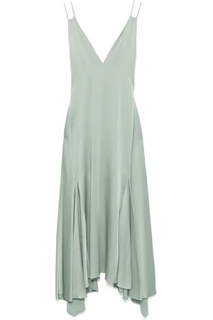 Lanvin Dames, Jurken, Groen, Maat: XS