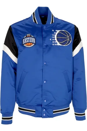 Mitchell & Ness Heren, Jassen, Blauw, Maat: M Zijde