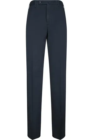 Incotex Heren, Broeken, Blauw, Maat: 2XL Katoen