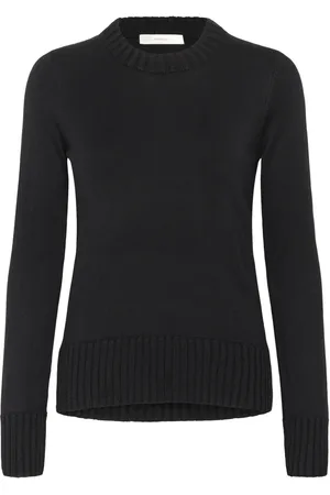 INWEAR Dames, Truien, Zwart, Maat: M