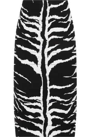 Alaïa Dames, Rokken, Zwart, Maat: XS Viscose