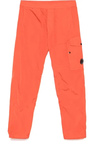C.P. Company Heren, Broeken, Oranje, Maat: M Nylon