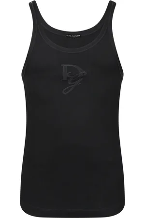 Dolce & Gabbana Heren, Tops, Zwart, Maat: L Katoen