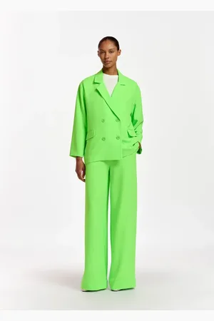Essentiel Antwerp Dames, Broeken, Groen, Maat: XS Poliester