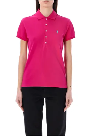 Ralph Lauren Dames, Tops, Roze, Maat: S Piqué