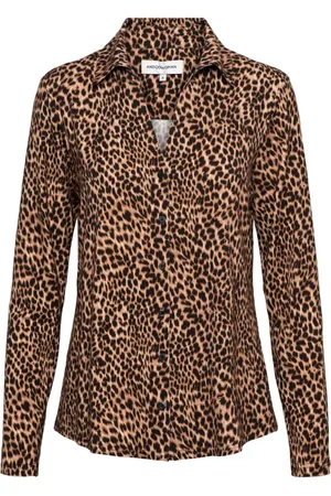 &Co Woman Dames, Blouses & Shirts, Bruin, Maat: S Viscose