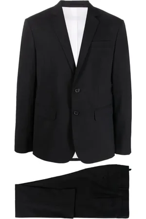 Dsquared2 Heren, Pakken, Zwart, Maat: S Tweed