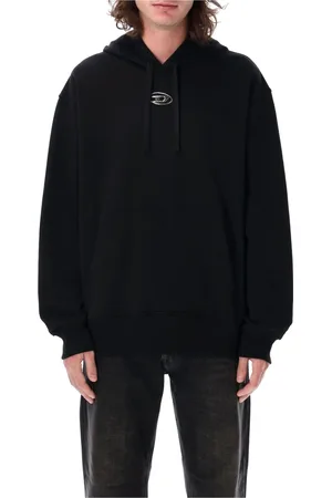 Diesel Heren, Sweatshirts & Hoodies, Zwart, Maat: XL Katoen