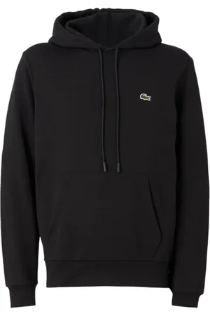 Lacoste Heren, Sweatshirts & Hoodies, Zwart, Maat: S Katoen