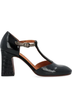 Chie Mihara Dames, Schoenen, Zwart, Maat: 40 EU Leer