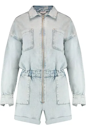 Harper & Yve Dames, Jumpsuits & Playsuits, Blauw, Maat: S