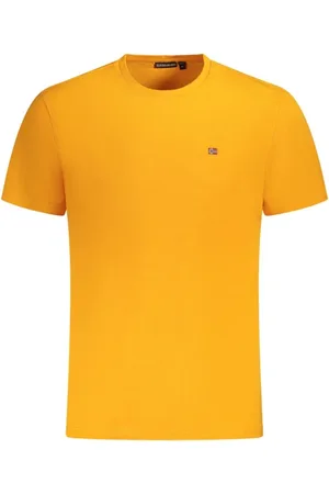 Napapijri Heren, Tops, Oranje, Maat: M Katoen