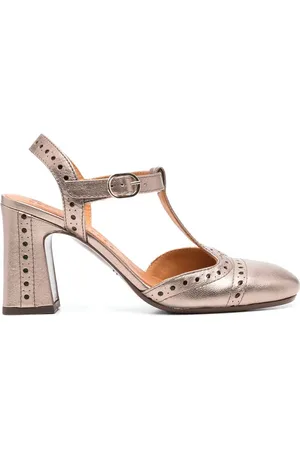 Chie Mihara Dames, Schoenen, Geel, Maat: 38 EU Leer