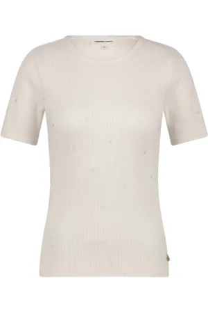 Fabienne Chapot Dames, Tops, Wit, Maat: S