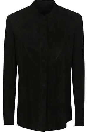SALVATORE SANTORO Dames, Jassen, Zwart, Maat: XS Leer
