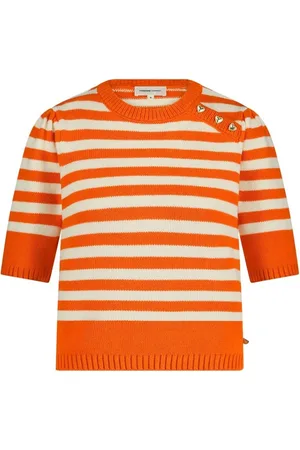 Fabienne Chapot Dames, Truien, Oranje, Maat: 2XL