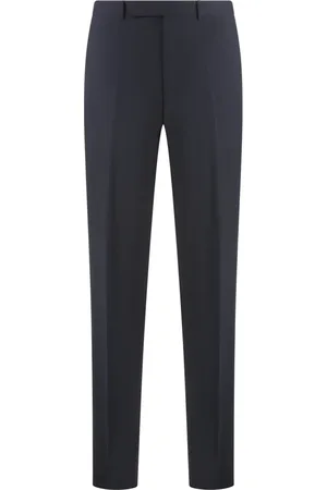 Ermenegildo Zegna Heren, Broeken, Blauw, Maat: L Wol