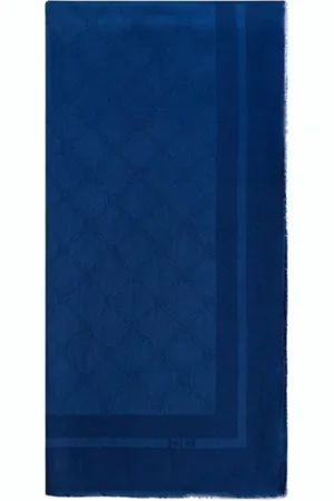 Elisabetta Franchi Dames, Accessoires, Blauw, Maat: ONE Size Viscose